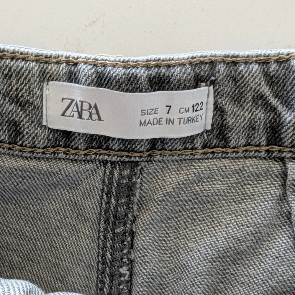 Zara | Grey Denim Girls Skort
